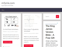 Tablet Screenshot of m5znk.com